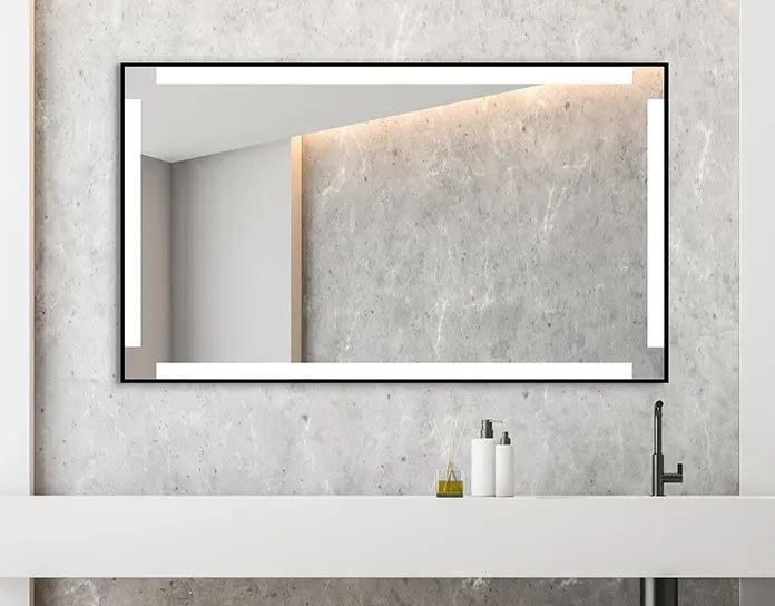 Lustro łazienkowe SILVIA 120x65 z oświetleniem LED EXCLUSIVE MIRADO