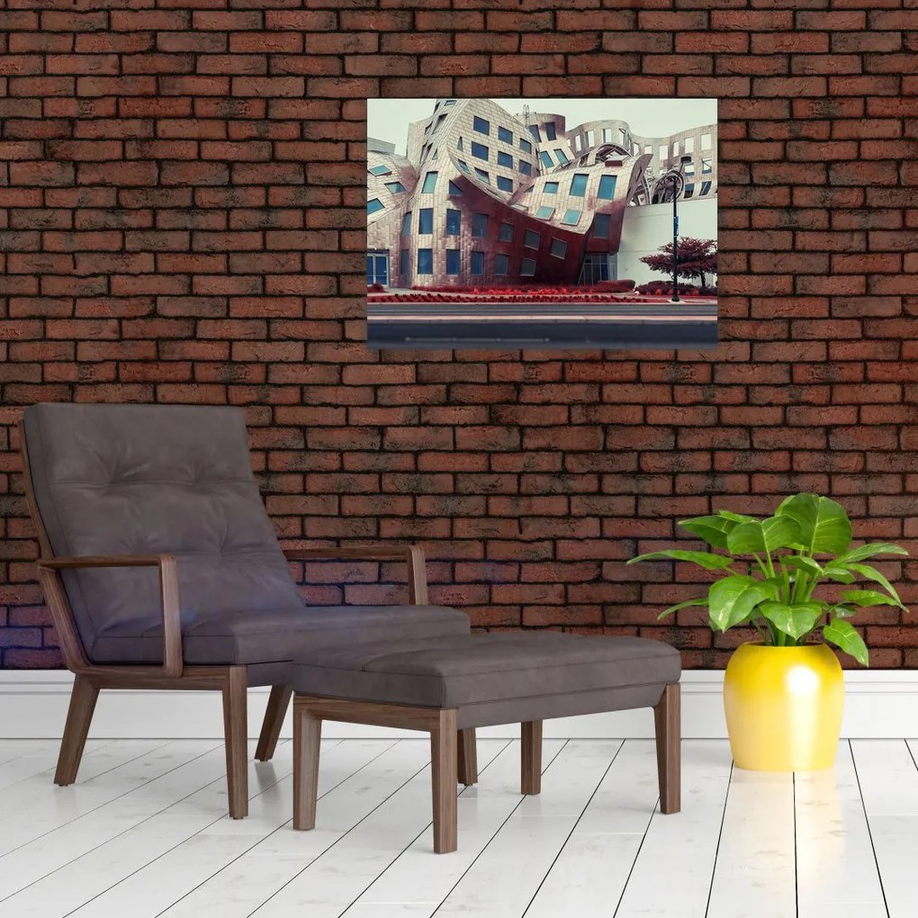 Obraz - budynek architektoniczny (70x50 cm)
