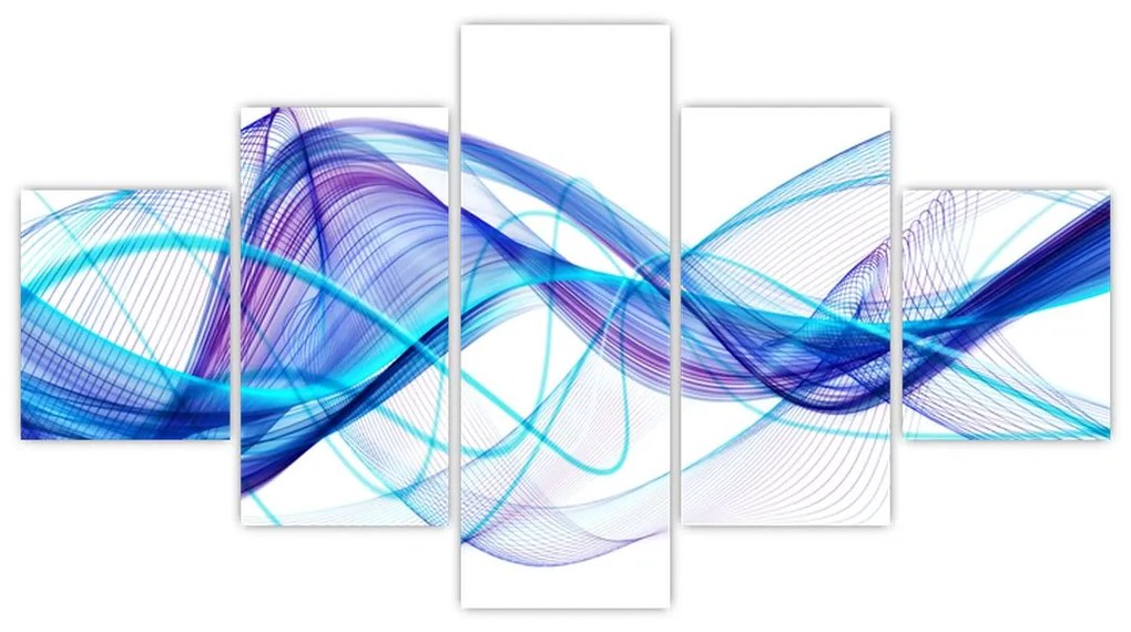 Obraz abstrakcji (125x70 cm)