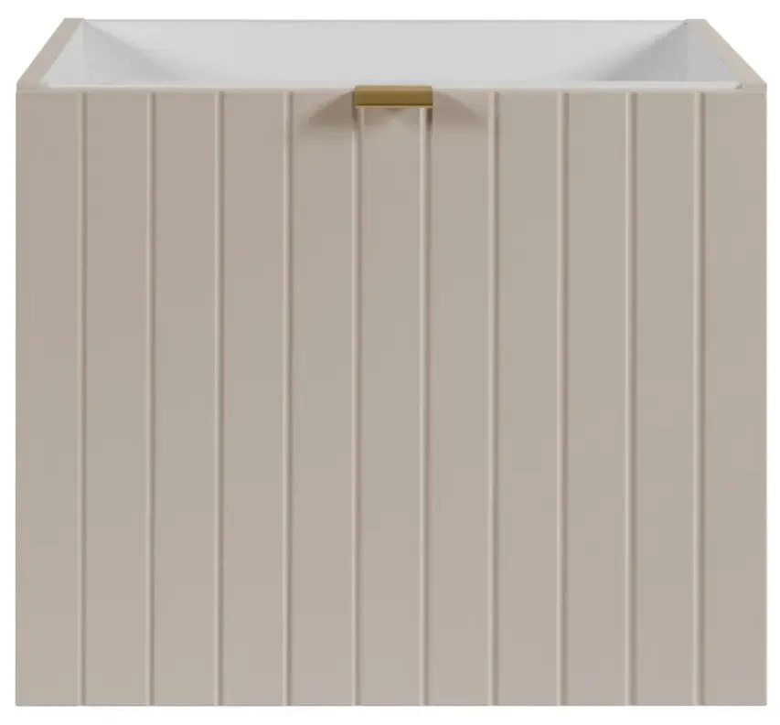 Szafka pod umywalkę HARMO 50 cm kaszmir półmat KROFAM