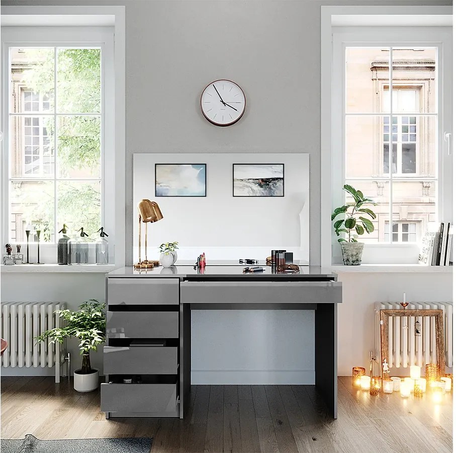 Stolik do przebierania szary 120x55x75 sherry