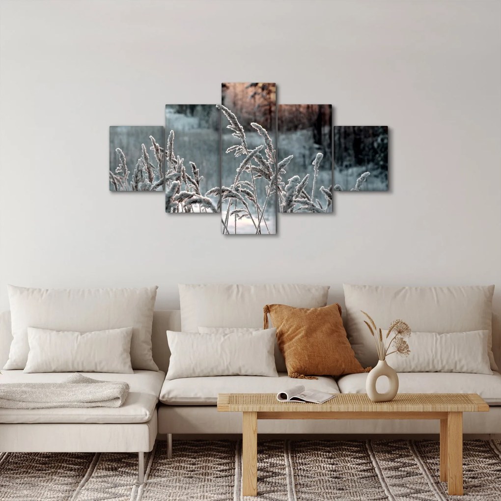 Obraz - Frozen Meadow (125x70 cm)