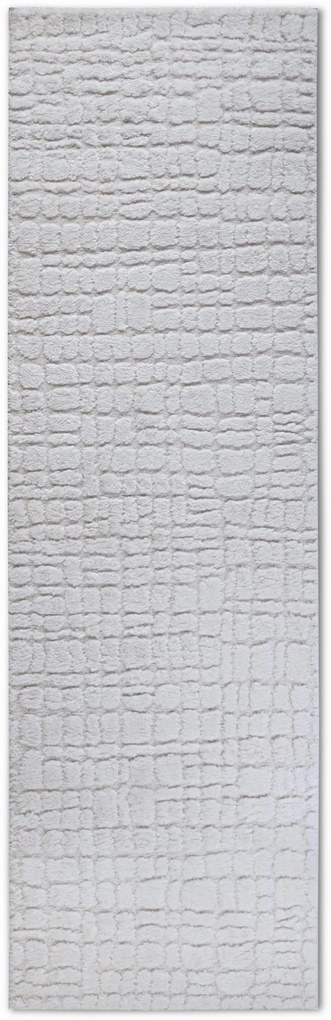 Dywan nowoczesny 3D Elle Collection Gallery Cegiełki kremowy 80 cm x 240 cm