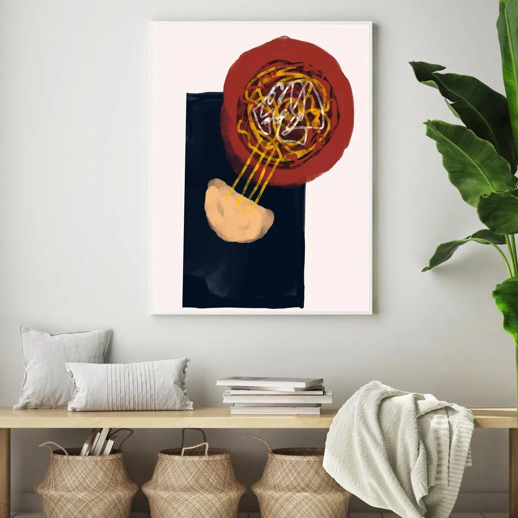 Plakat - Artystyczna abstrakcja (A4)