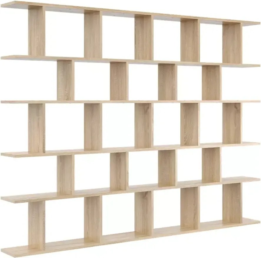 Regał biblioteczka do salonu nowoczesnego dąb sonoma K8-G50