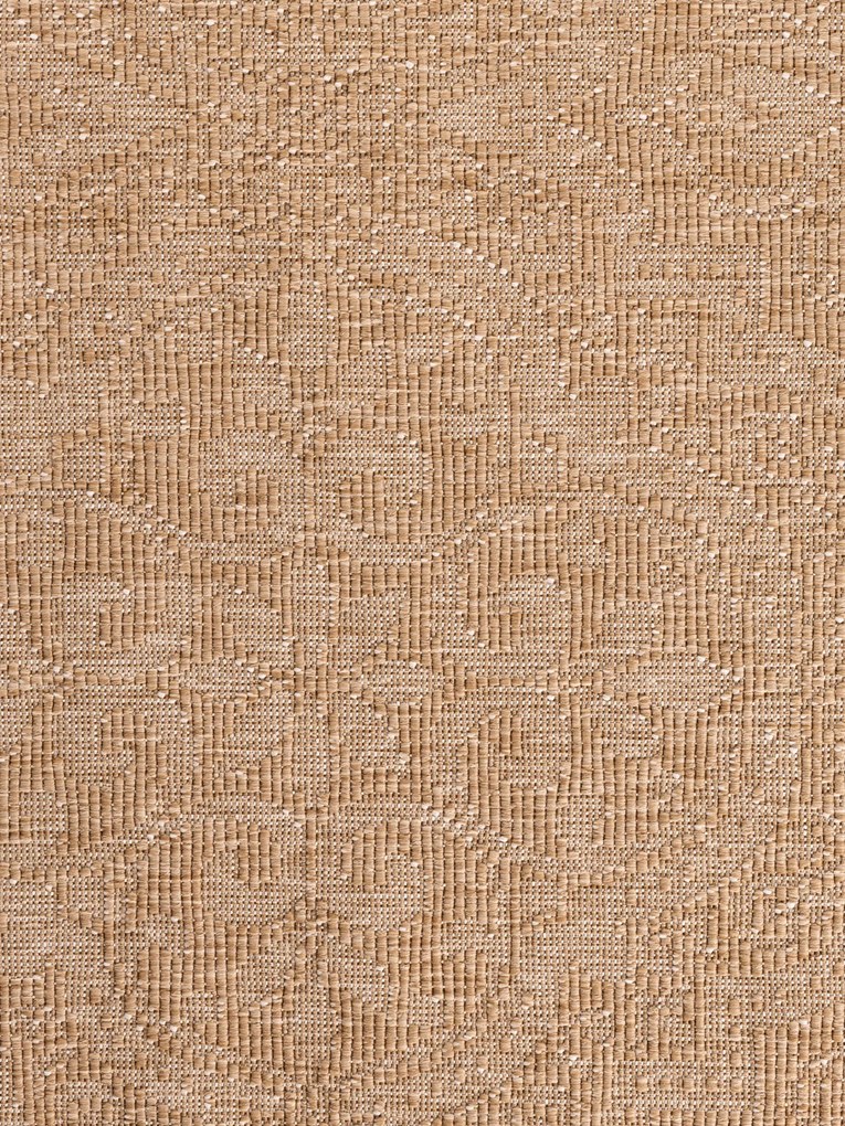 Dywan zewnętrzny dwustronny Duet Ornament beżowo-kremowy 160 cm x 230 cm