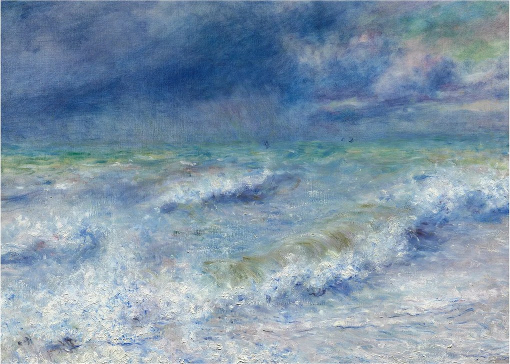 Obraz - Pierre-Auguste Renoir, Seascape, reprodukcje (70x50 cm)