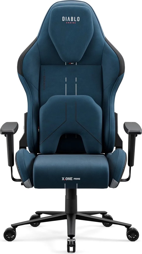 Fotel gamingowy materiałowy Diablo X-One Prime Normal Size, Meta Ocean
