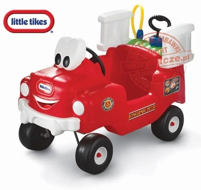 Little tikes jeździk straż pożarna z pompką