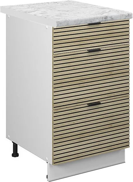 Szafka dolna do kuchni panel dębowy 50x60x82 fame-line