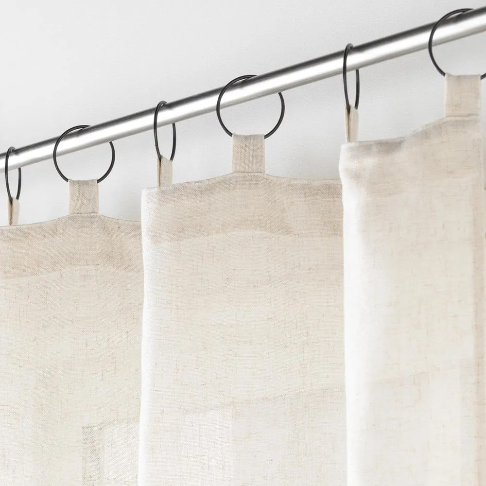 Kremowa zasłona 140x240 cm Pauline – douceur d'intérieur