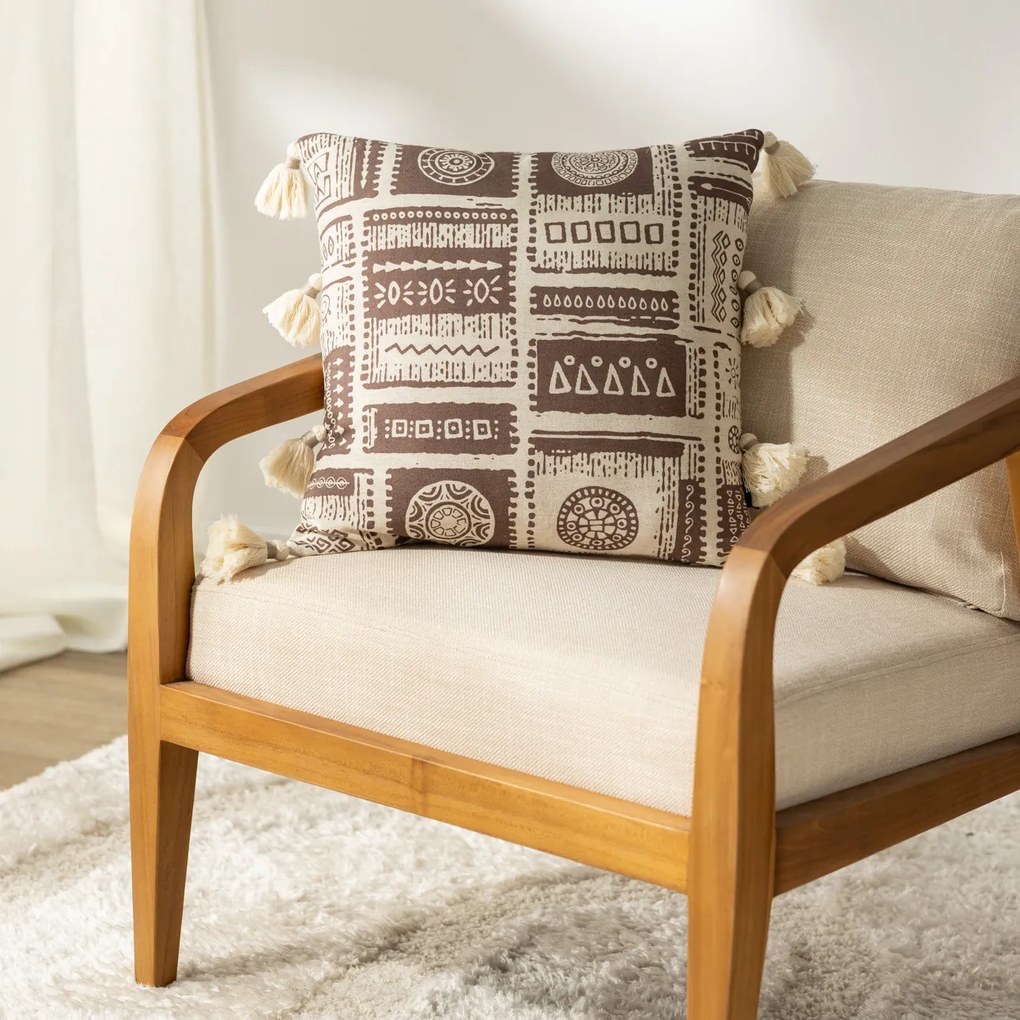 Poszewka na poduszkę Tassel Nomad Tribal 45x45 cm