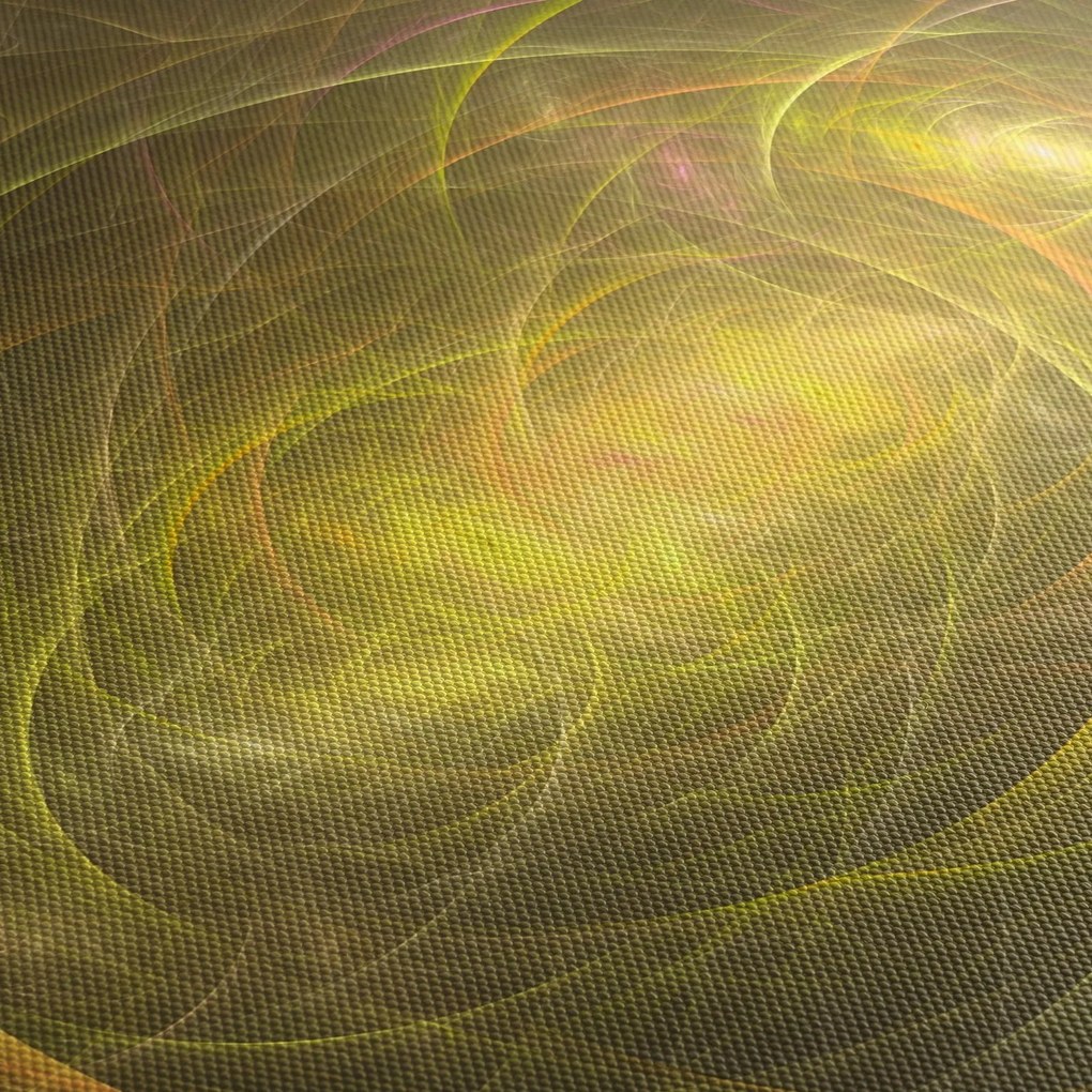 Nowoczesny abstrakcyjny obraz (z zegarem) (90x30 cm)