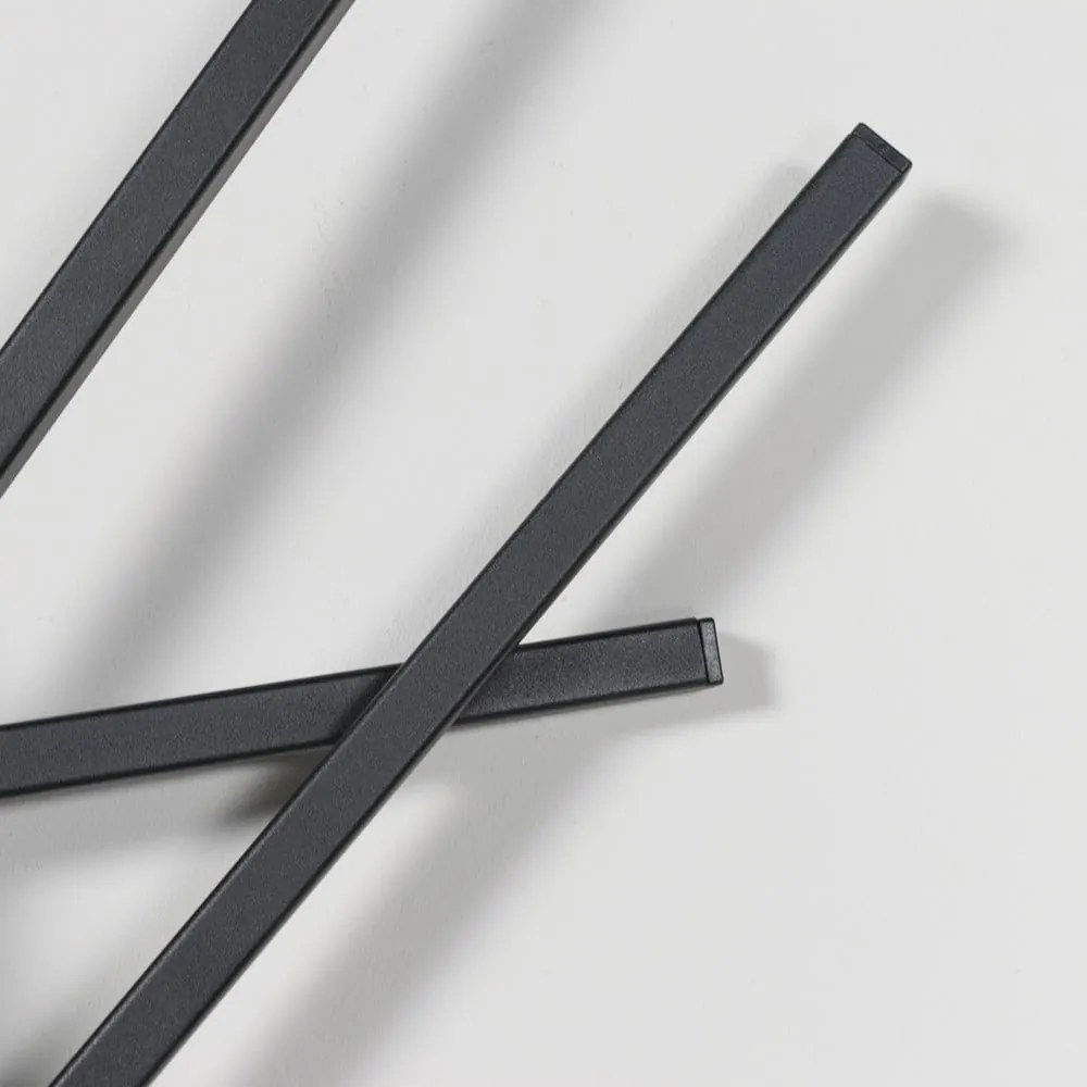 Czarny metalowy wieszak ścienny Matches – Spinder Design