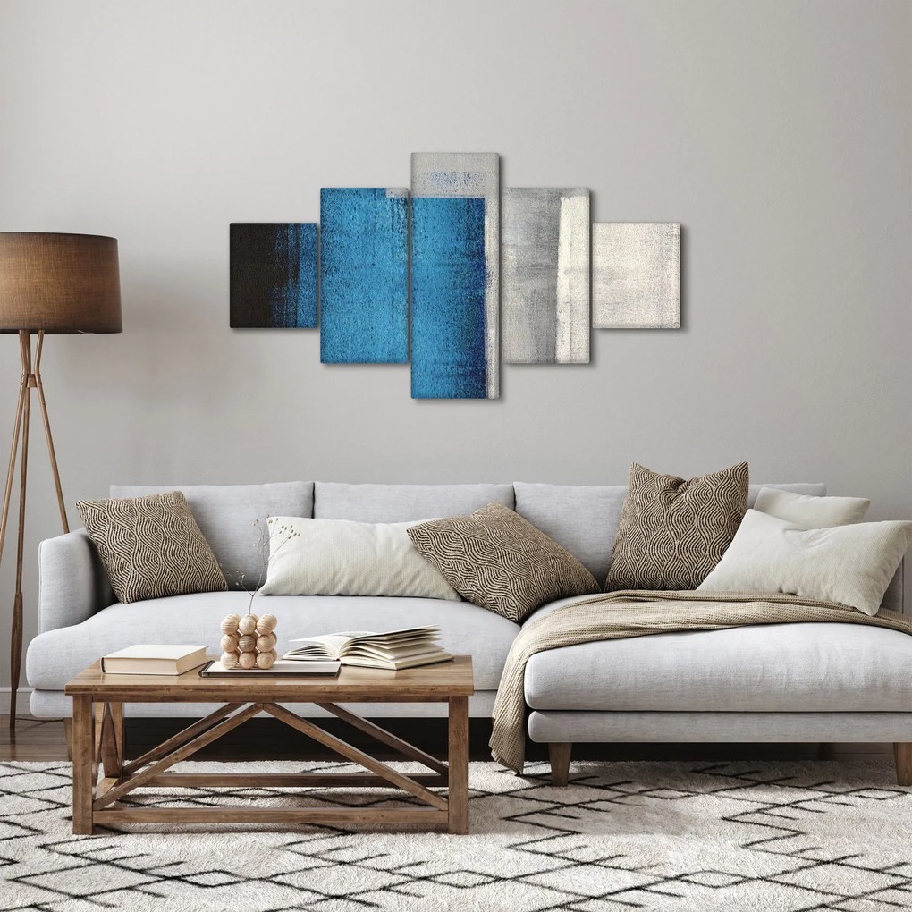 Obraz - Abstrakcja (125x70 cm)