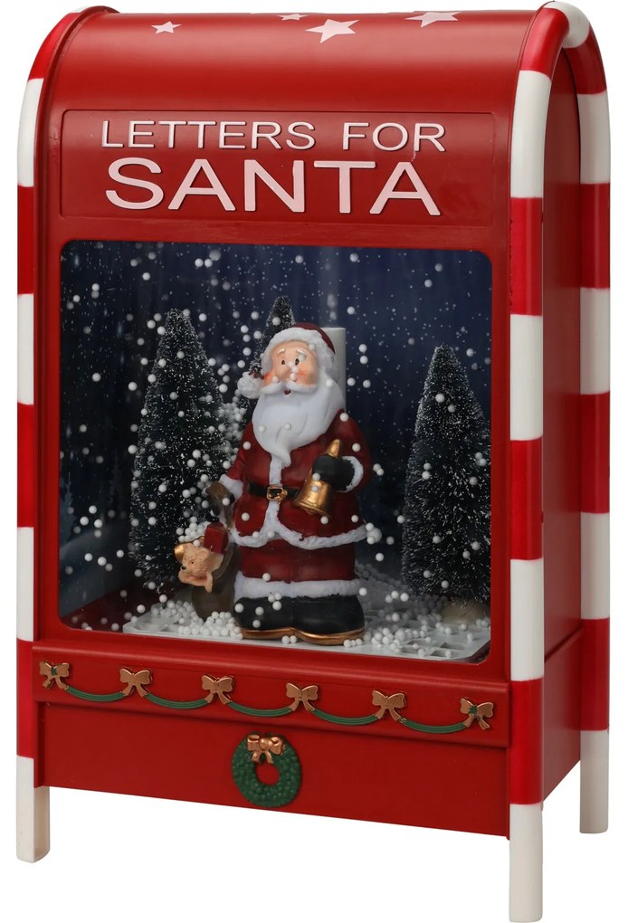 Skrzynka na listy do Mikołaja, z muzyką