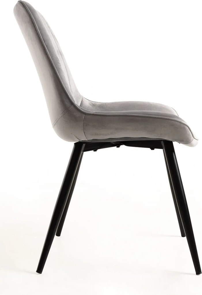 Zestaw 2 Krzese Lene Aksamitne