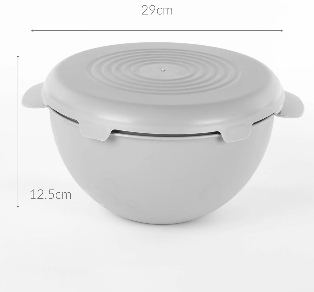 Miska z durszlakiem i pokrywką, Ø 24 cm