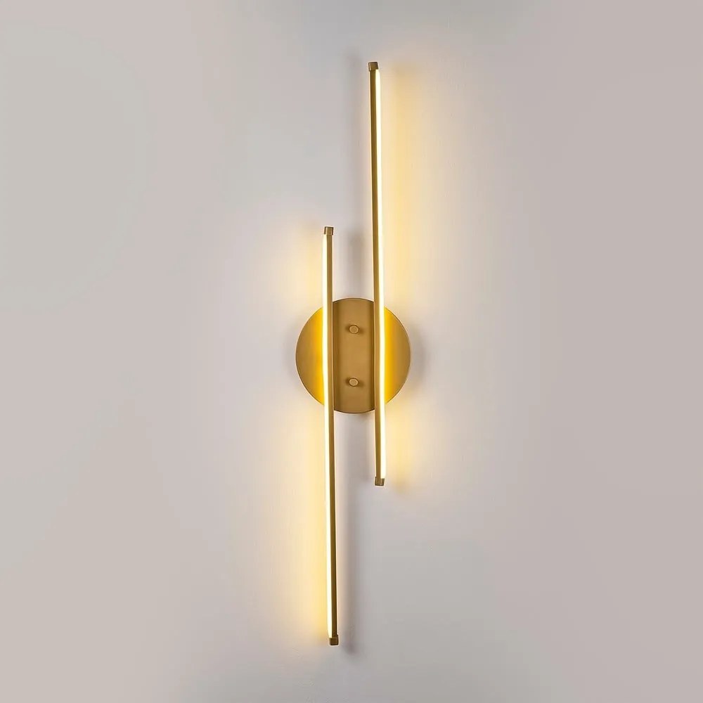 Kinkiet LED w kolorze złota Umut – Opviq lights