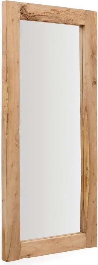 Lustro z drewnianą ramą ścienne 80x180 cm Maden – Kave Home