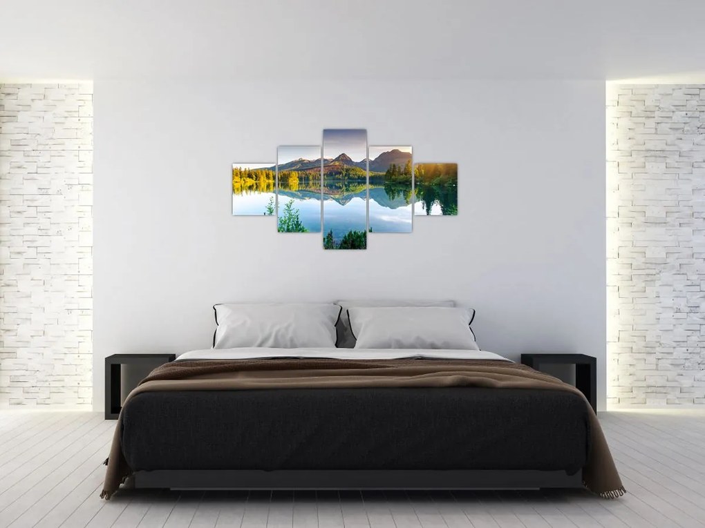 Obraz - Jezioro (125x70 cm)