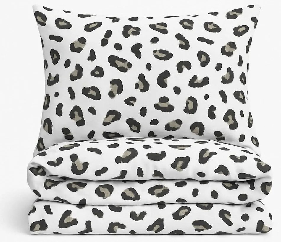 Biało-szara pościel dwuosobowa z prześcieradłem/4-częściowa 200x220 cm Modern – Mila Home
