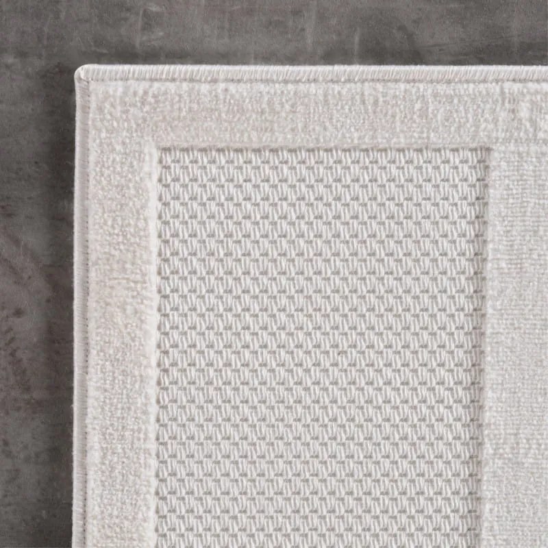 Dywan zewnętrzny Doha 3D kremowy geometryczny 240 cm x 340 cm