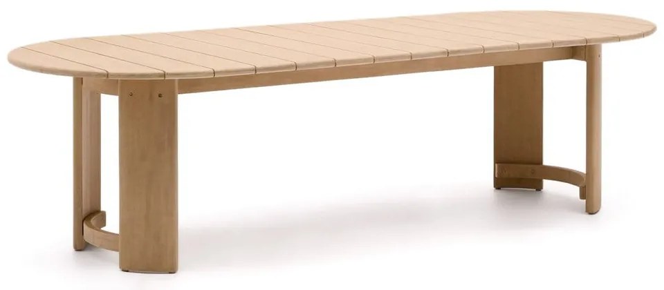 Stół z litego drewna eukaliptusowego 110x280 cm Xoriguer – Kave Home