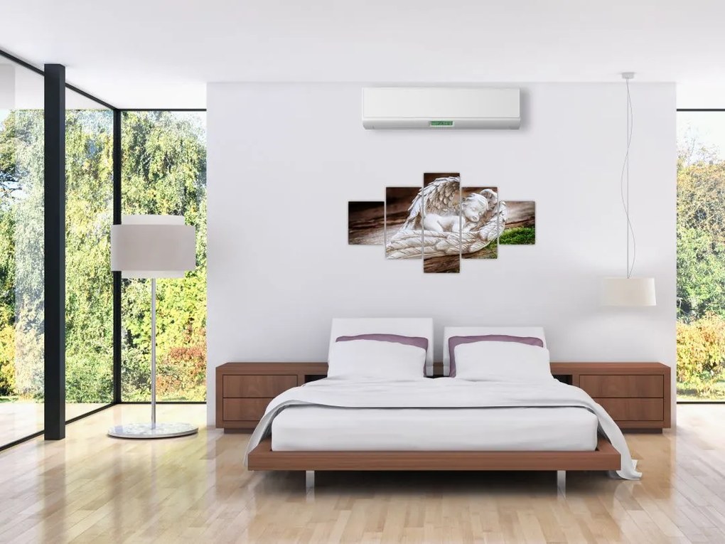 Obraz - Śpiący anioł (125x70 cm)