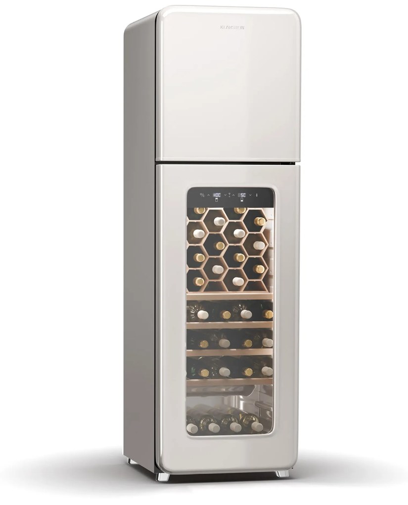 Klarstein Shirley Wine Cooler + Freezer, 2-in-1-Gerät