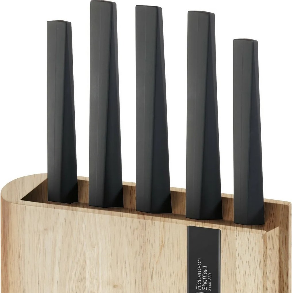 Amefa 5-częściowy zestaw noży kuchennych w bloku  EDGE