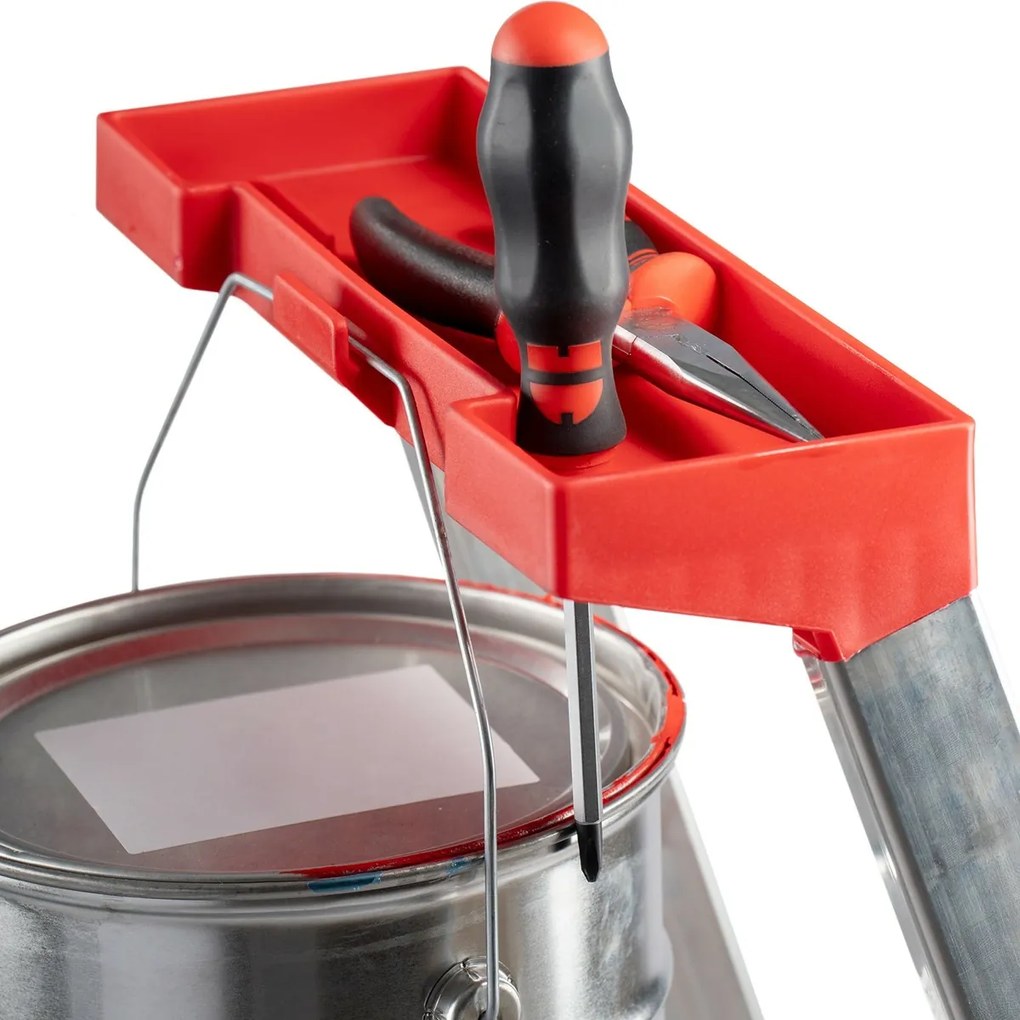 Rolser Aluminiowe schodki Brico profi zastosowanie EN131, 5 stopni