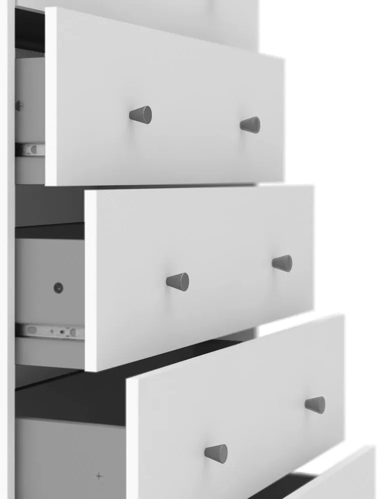 Biała komoda 72x108x30 cm May – Tvilum