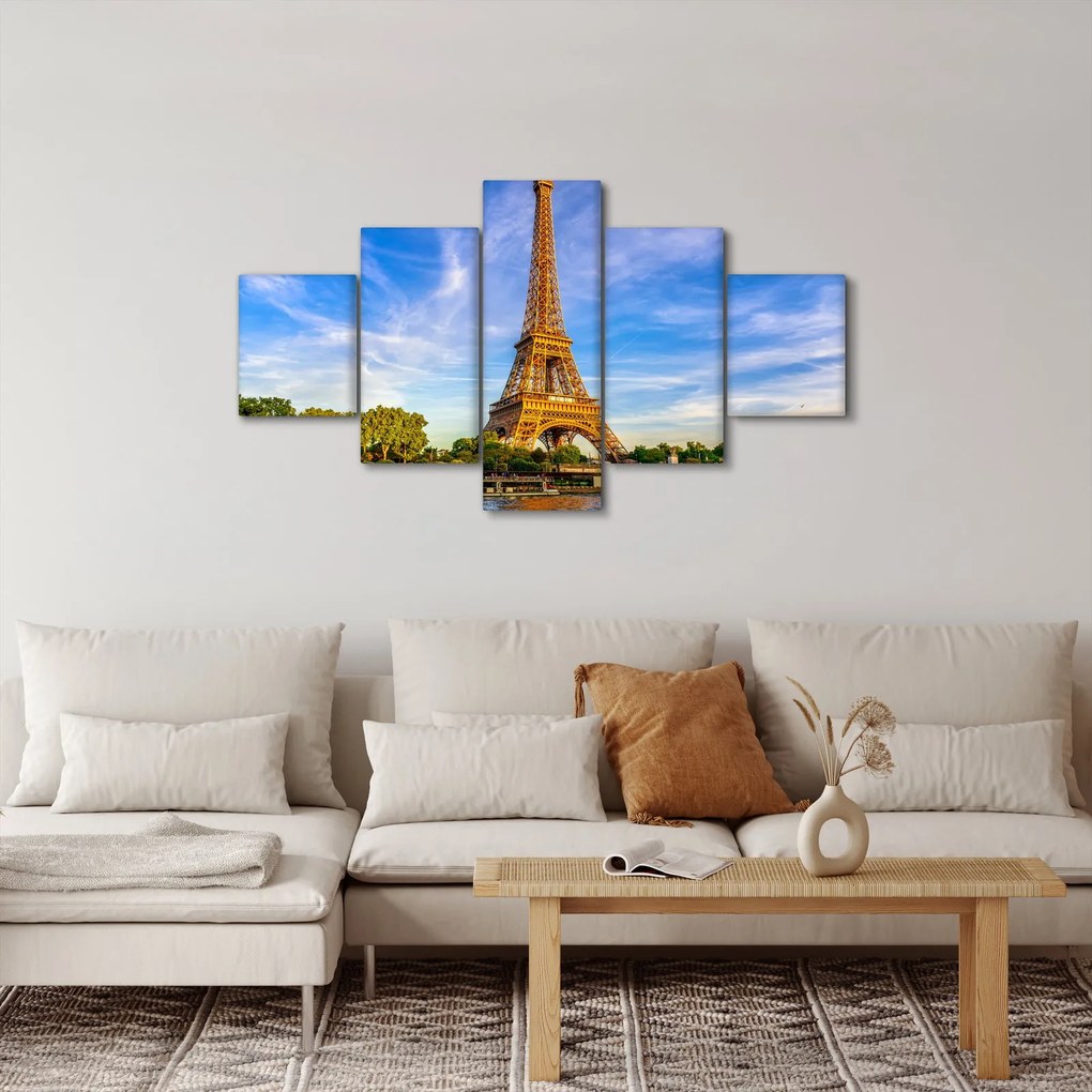 Obraz - Wieża Eiffla (125x70 cm)