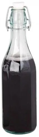 Szklana butelka z zamknięciem clip, 0,5 l, 6 szt., 0,5 l