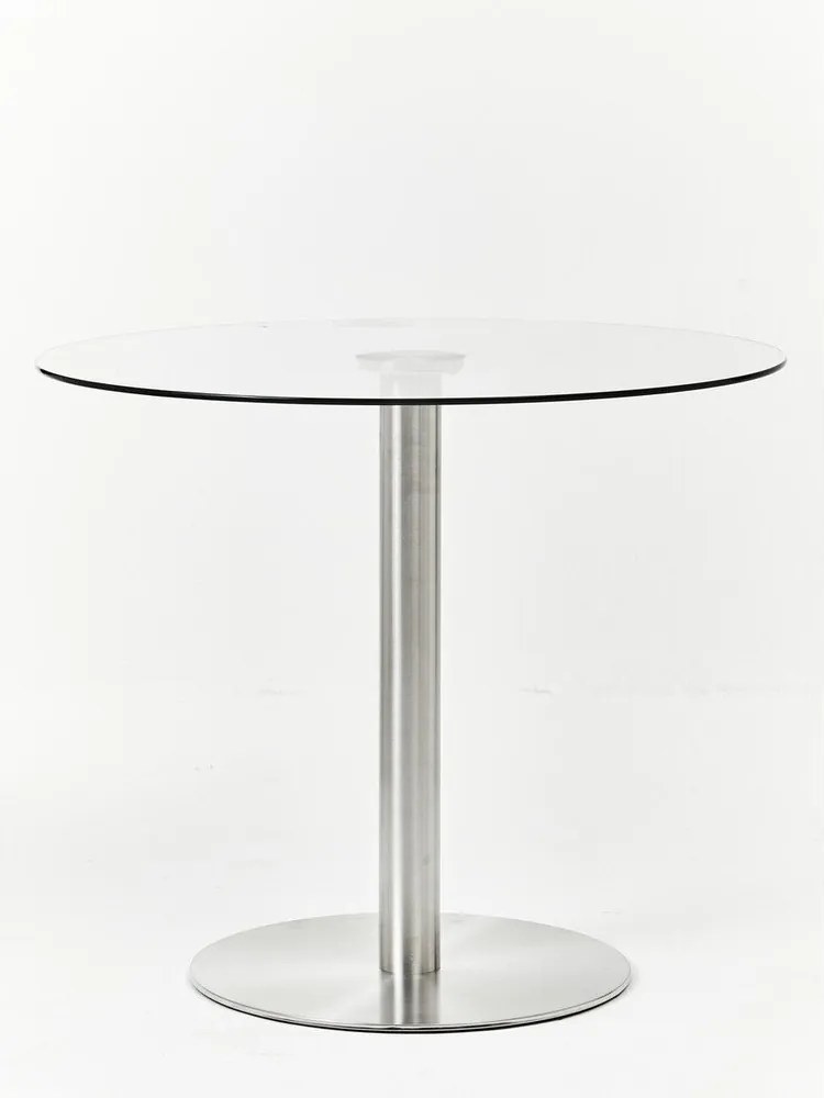 Okrągły stół ze szklanym blatem ø 90 cm Metropolitan – Premier Housewares