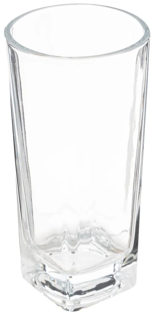 Szklanki do drinków, napojów w plecionym koszyku, 6 sztuk