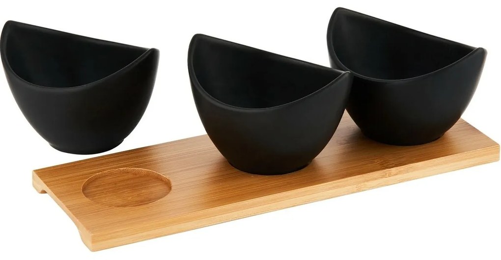 Florina Zestaw do serwowania Adria, czarny