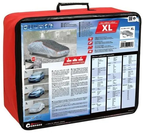 Compass Pokrowiec przeciw gradowi XL, 530 x 177 x119 cm, XL
