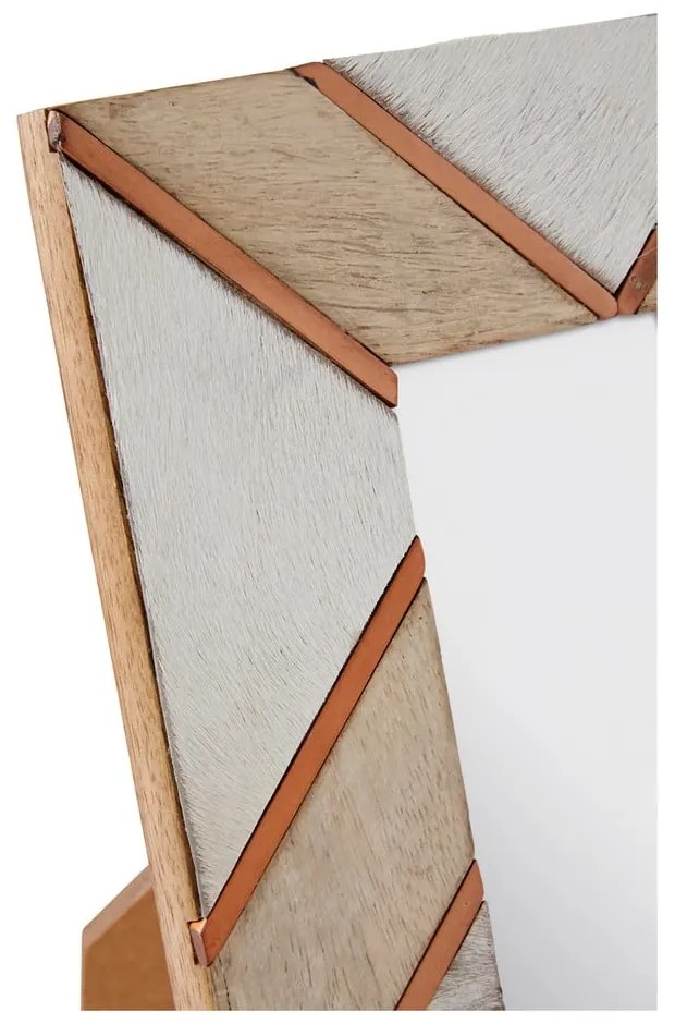 Biało-beżowa drewniana ramka 19x24 cm Bowerbird – Premier Housewares