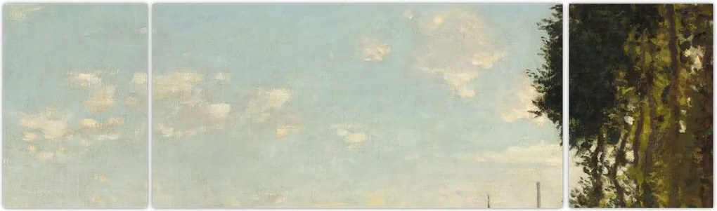Obraz - Claude Monet, Argenteuil, reprodukcje (170x50 cm)
