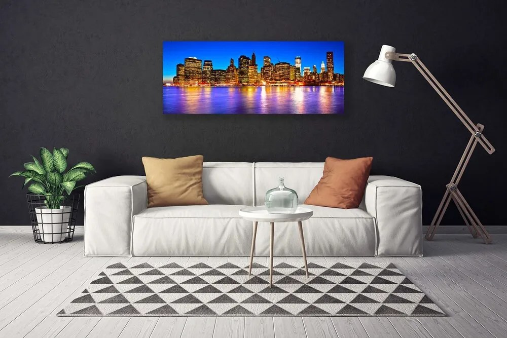Fotoobraz na płótnie Panorama Miejskiej Metropolii