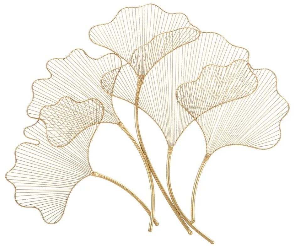 Metalowa dekoracja ścienna 79x68 cm Leaf – Mauro Ferretti