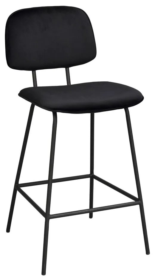 Czarne hokery zestaw 2 szt. 94 cm Bryan – Rowico