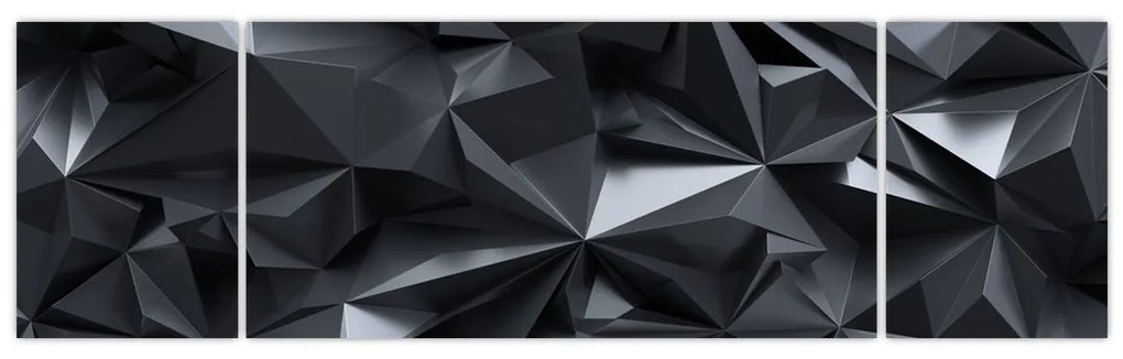 Obraz - Abstrakcja geometryczna (170x50 cm)