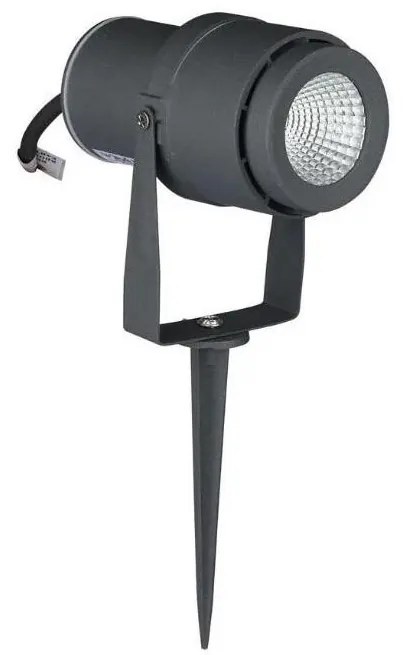 LED Lampa zewnętrzna LED/12W/230V 4000K antracyt IP65