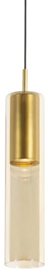 Nowoczesna złota lampa wisząca do systemu szynowego jednofazowego - Iconic Lloyd