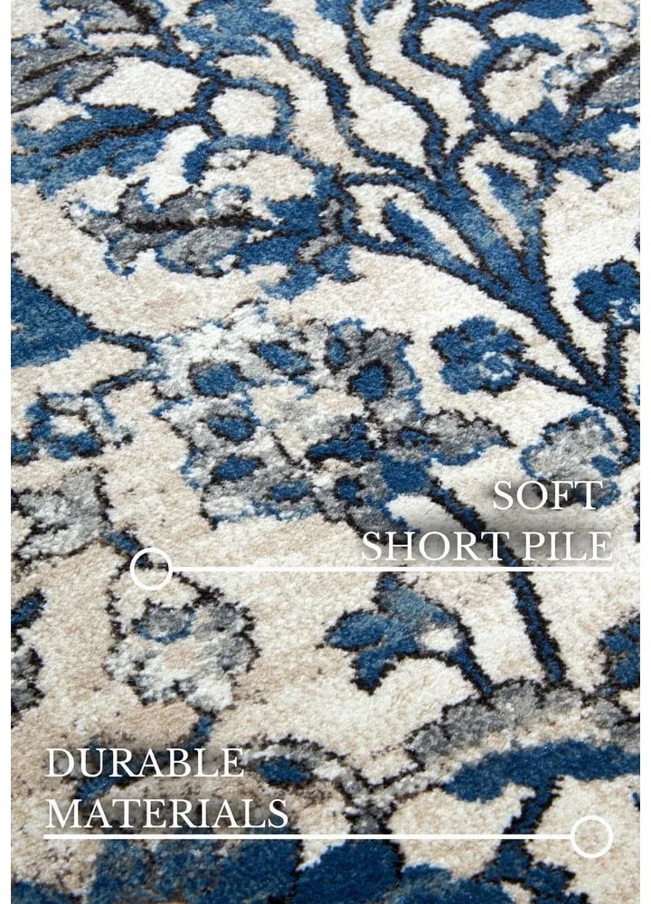 Niebiesko-kremowy chodnik 80x240 cm Ernest – Villeroy&amp;Boch
