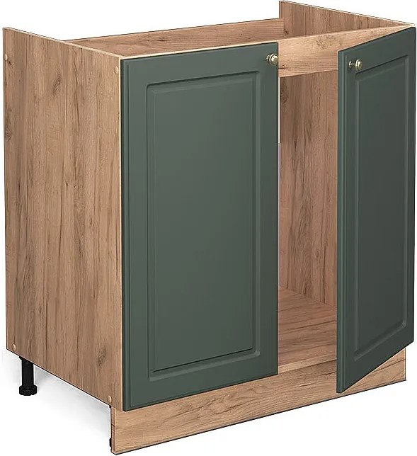Szafka pod zlew green gold country 80x60x82 fame-line