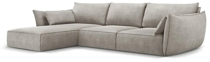 Jasnoszary narożnik (lewostronny) Vanda – Mazzini Sofas